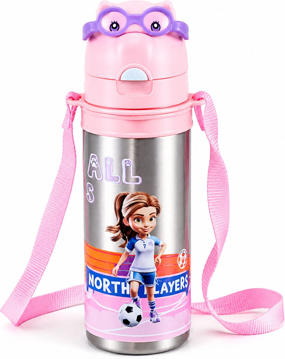 Premium Kids Stainless Steel Water Bottle for School & Travel 600 ml Water Bottle-image-28