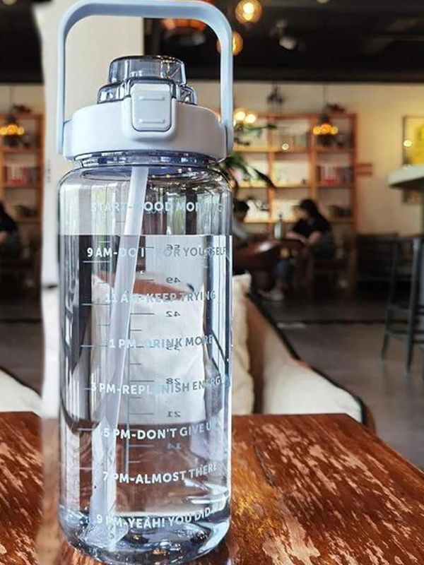 aaru enterprise Motivational Large Water Bottle For Gym,Running,Camping,Outdoor Sports_04 1000 ml Water Bottle-picture-24