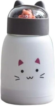 Cute Cat Design Water Bottle | Stylish Sipper Bottle for Kids & Adults-image-20
