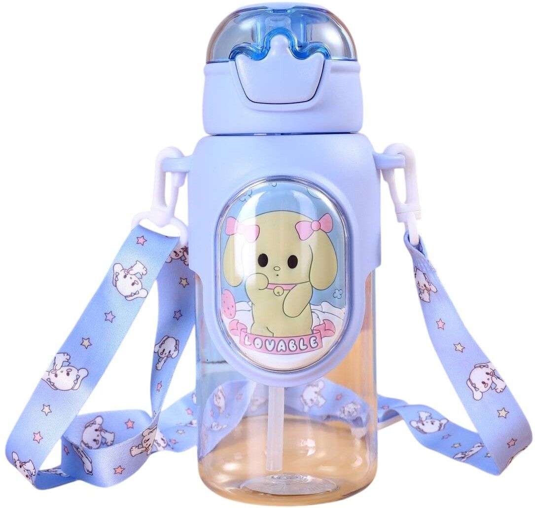 mgkenterprise school Bottle for Kids Straw Water Bottle 650 ml-picture-5