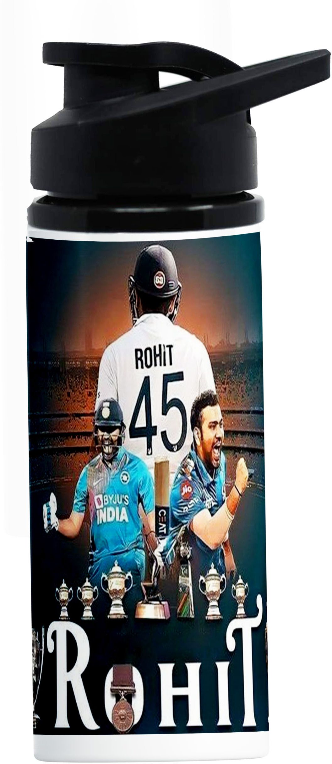 Sport Bottle| Rohit Sharma Water Bottle Sipper (S89) 750 ml Water Bottle-image-23