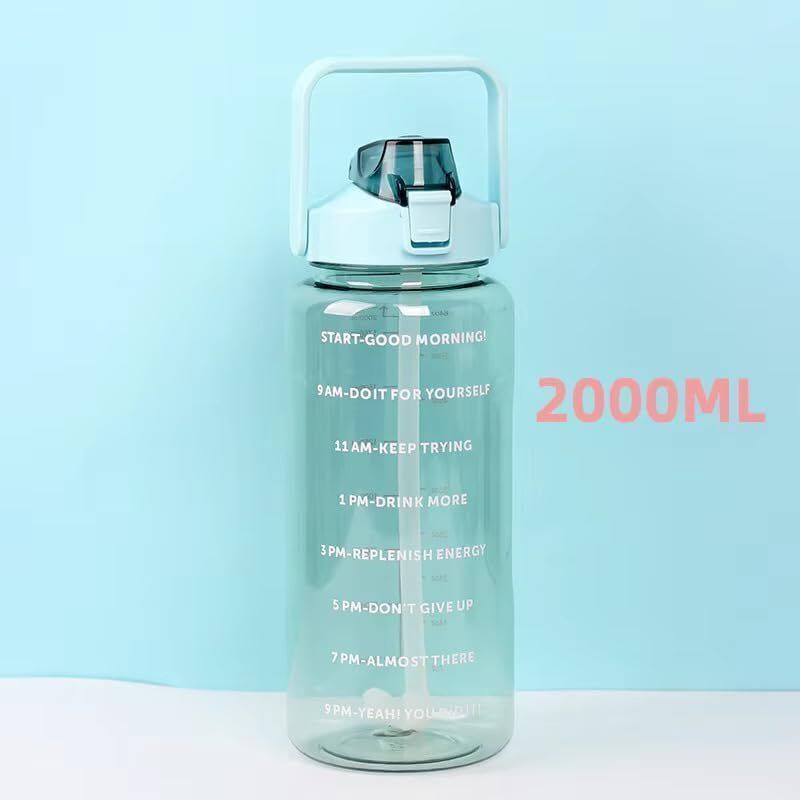 aaru enterprise Water Bottle Motivational 1000 ml Water Bottle-picture-3