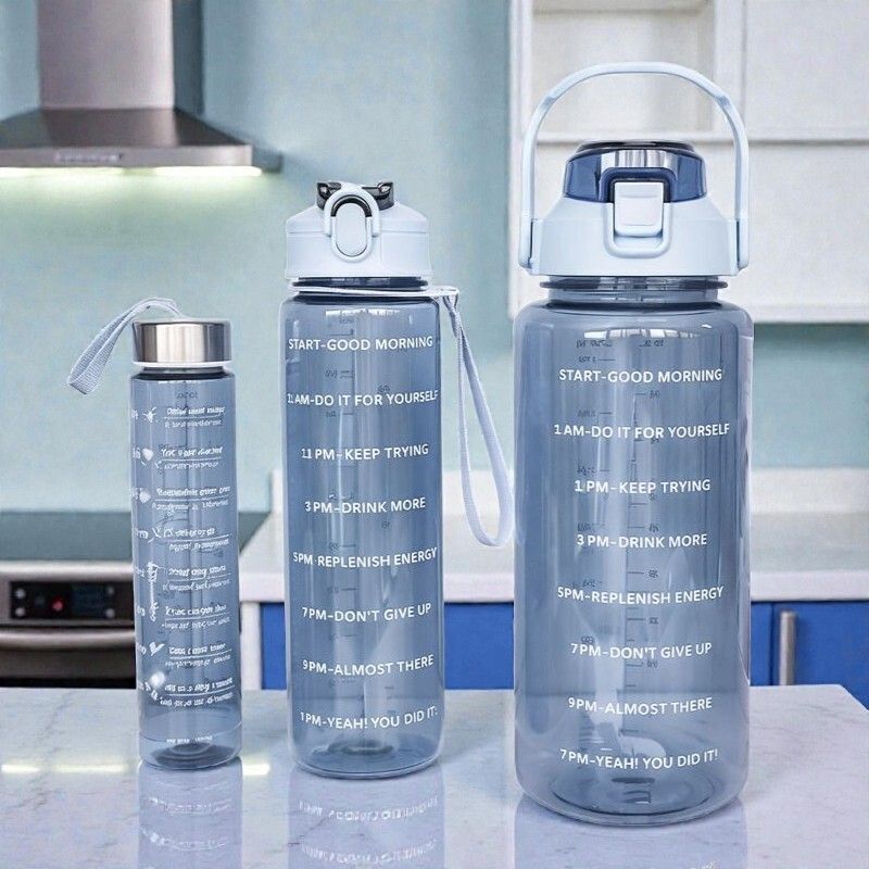 aaru enterprise School Hydration Trio 3200 ml Water Bottle-picture-9