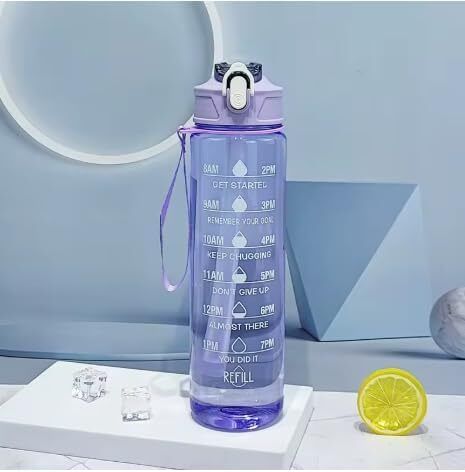 chippi Motivational Water Bottle 900 ml Water Bottle-picture-23