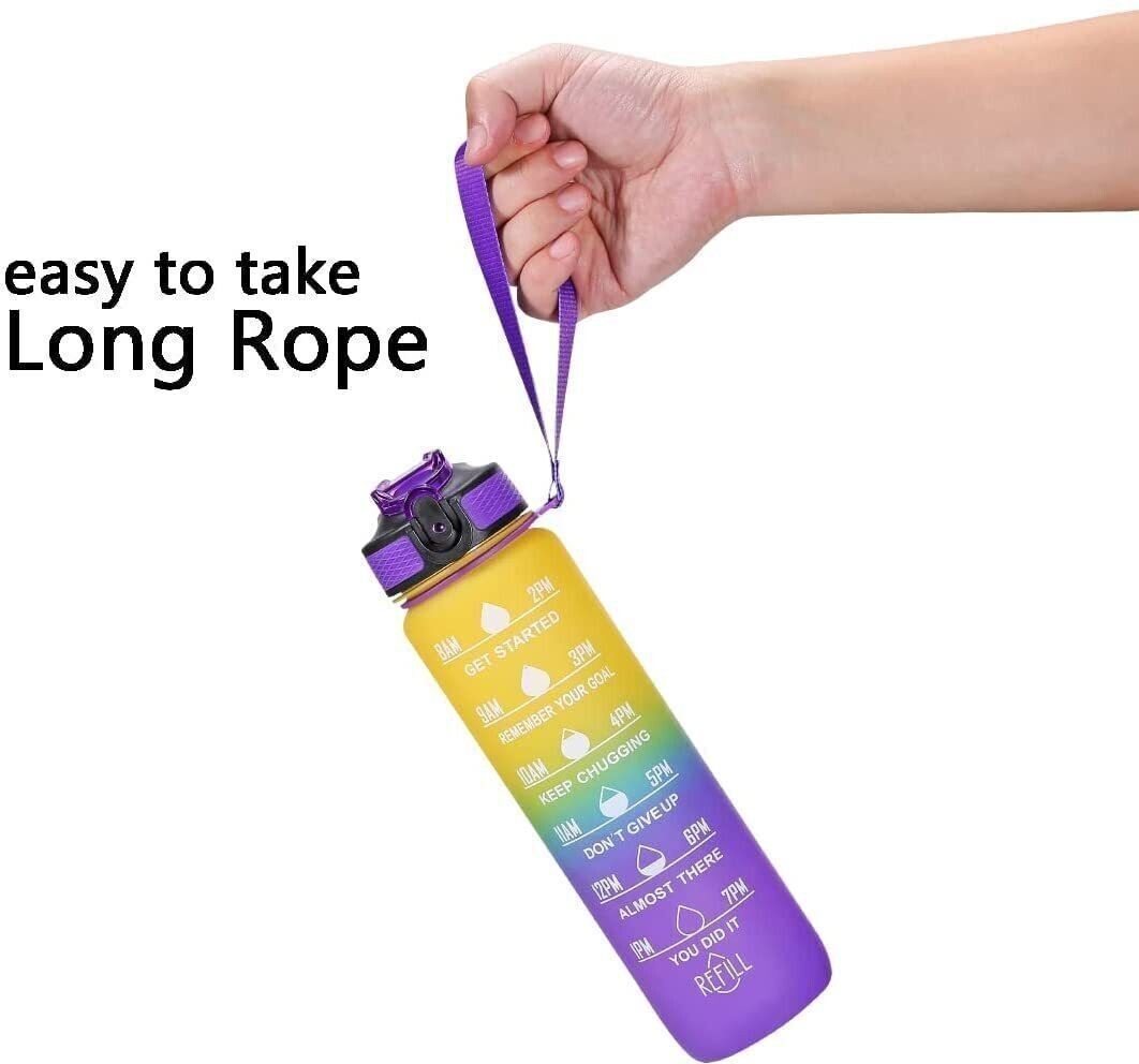 aaru enterprise Sipper Bottle with straw,Water bottle for Gym Leakproof BPA Free Bottle A177 1000 ml Water Bottle-picture-12