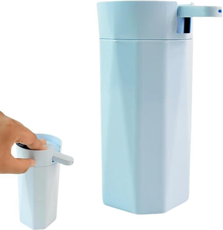 Push It Soap Dispenser 300ML | Refillable Leakproof Plastic Bottle Gift Bottled Water Dispenser-image-3
