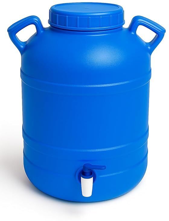 Water Dispenser,Plastic Container with Tap,Lid & Handles for Home,Kitchen,Office Bottled Water Dispenser-image-49
