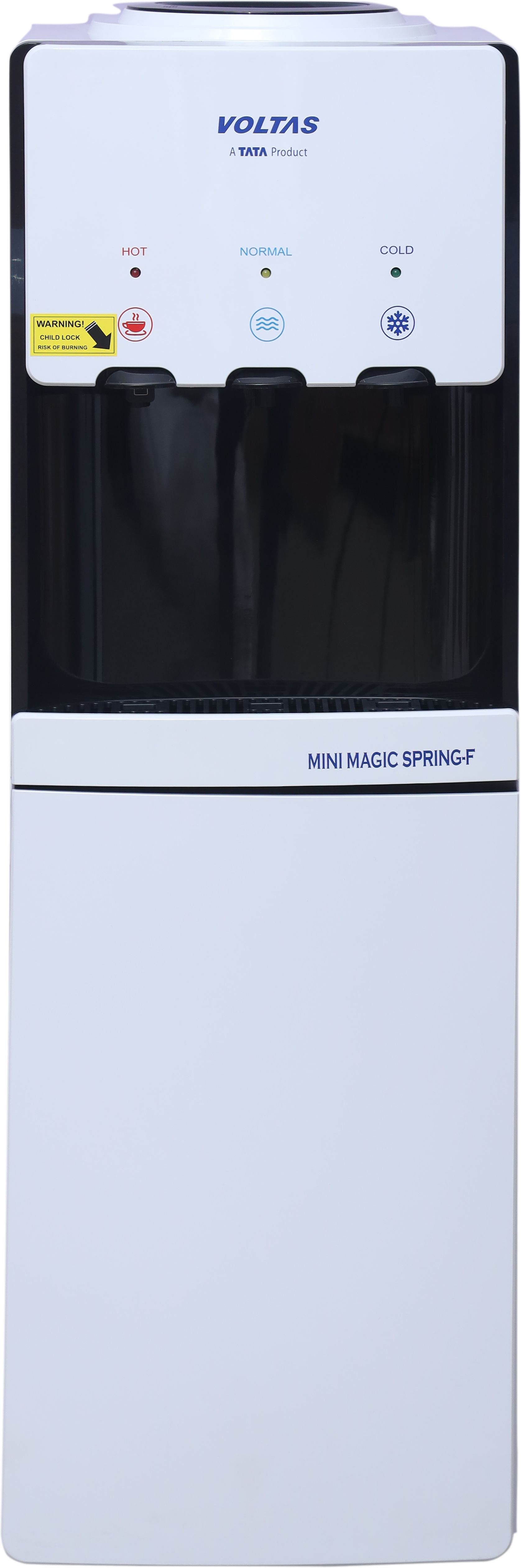 voltas Minimagic Spring F V Plus Water Dispenser with Refrigerator | 3 Temperature Taps Bottled Water Dispenser-picture-22