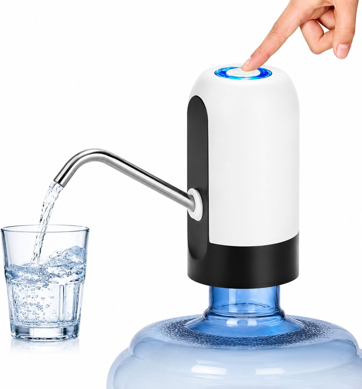 Dispenser Pump for 20 Litre Bottle Can Portable Water Pump for Home, Office Bottled Water Dispenser-image-26