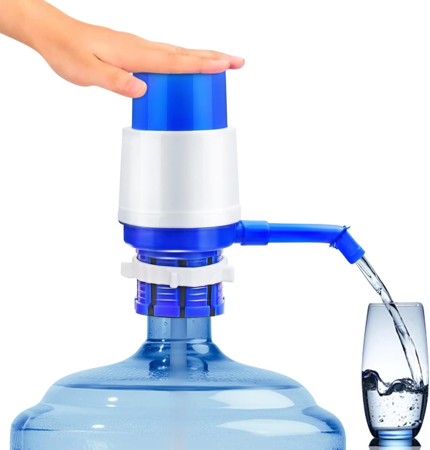 Manual Hand Press Water Dispenser Pump for 20 Lt Bottle Jar Bottled Water Dispenser