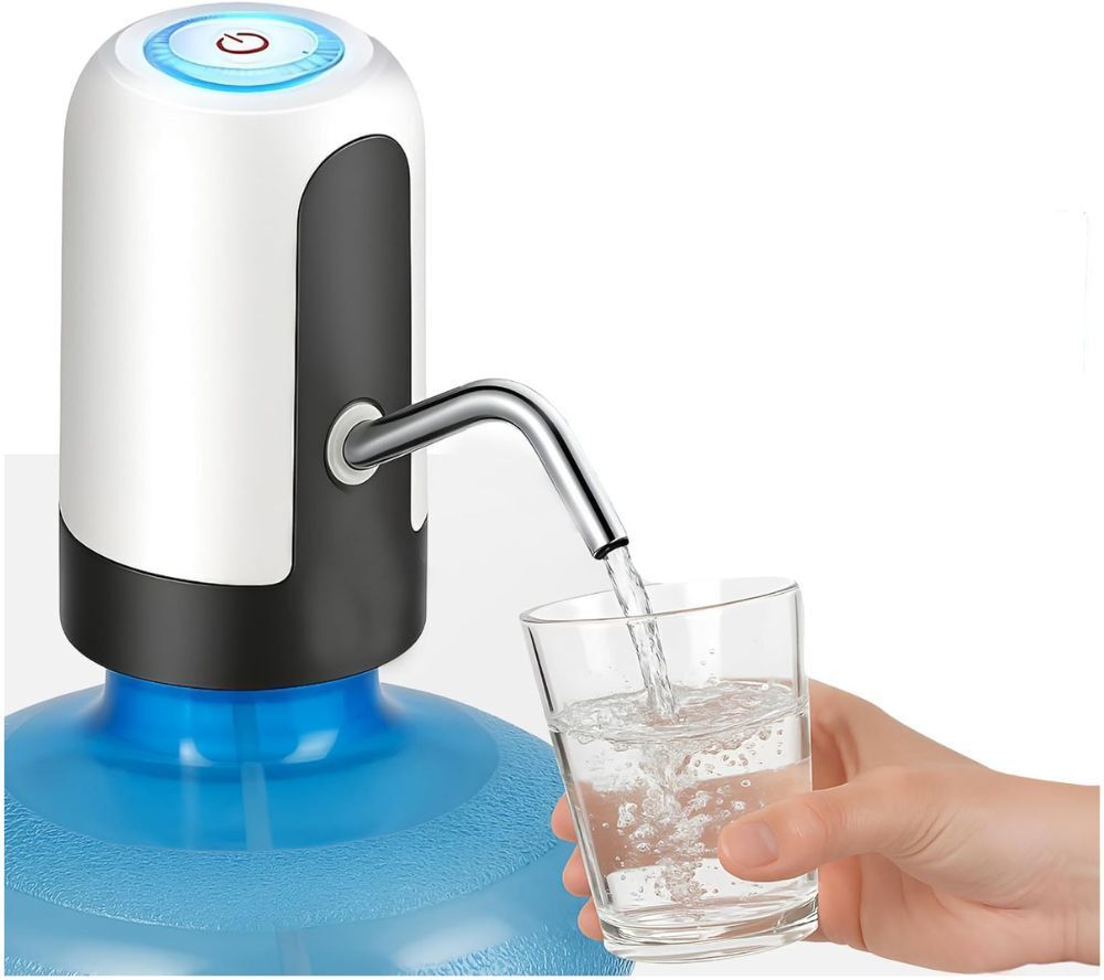 comfortinglives Water Dispenser Pump for 20 Litre Water Bottle USB Powered Drinking Water Can Bottled Water Dispenser-picture-47
