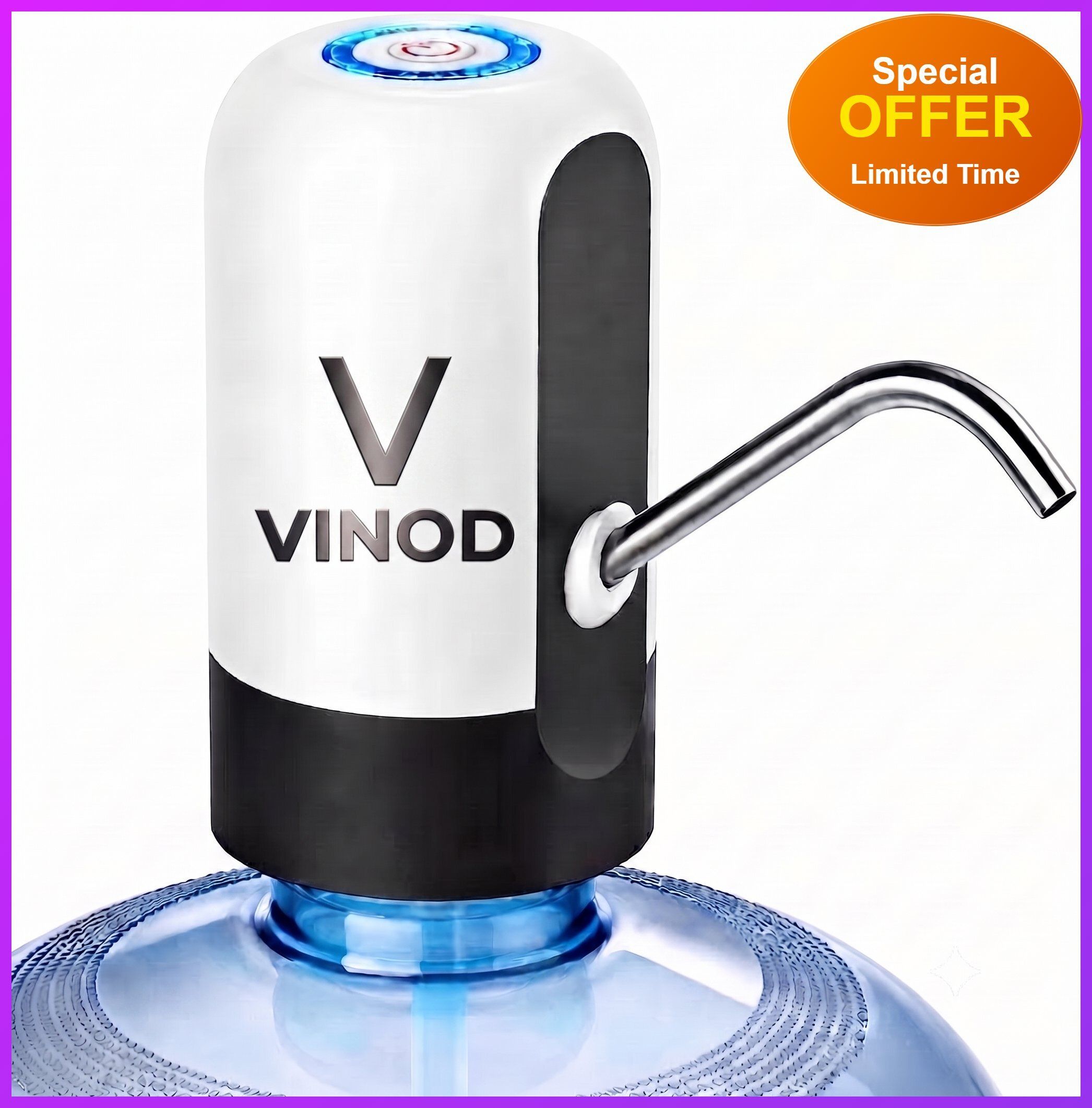 Hand Press Automatic Water Dispenser Pump for Bottled Water 20L Bottom Loading Water Dispenser-image-48