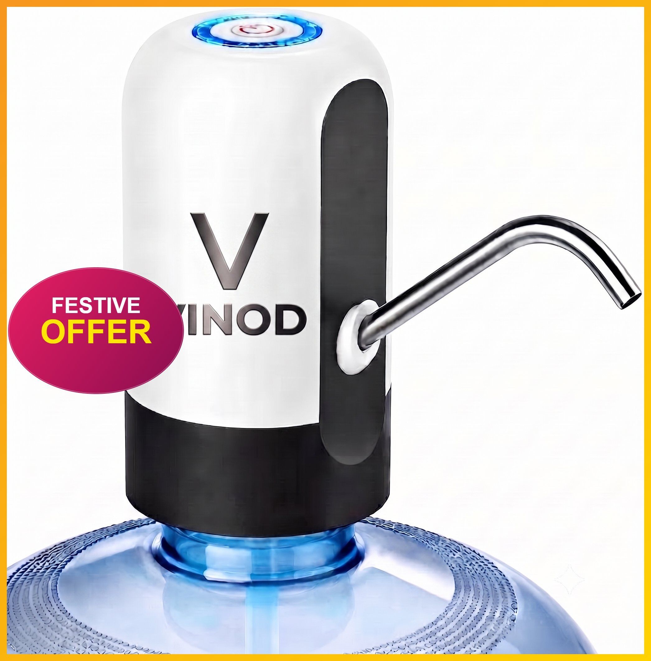 Wireless Water Can Dispenser Pump Auto USB for 20L Jar Tabletop Bottom Loading Water Dispenser-image-21