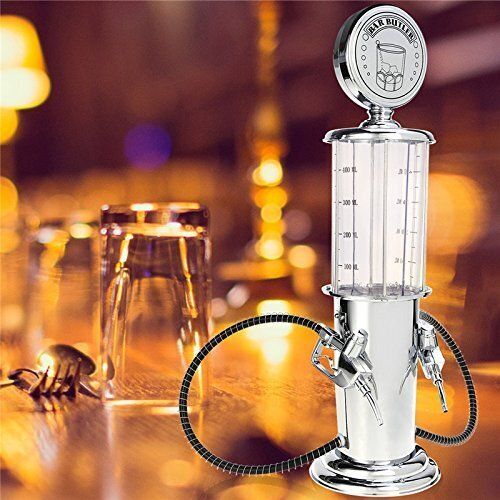 Pump Liquor Dispenser for Home Bar Glass with Stainless, Vintage Style Bottom Loading Water Dispenser-image-48