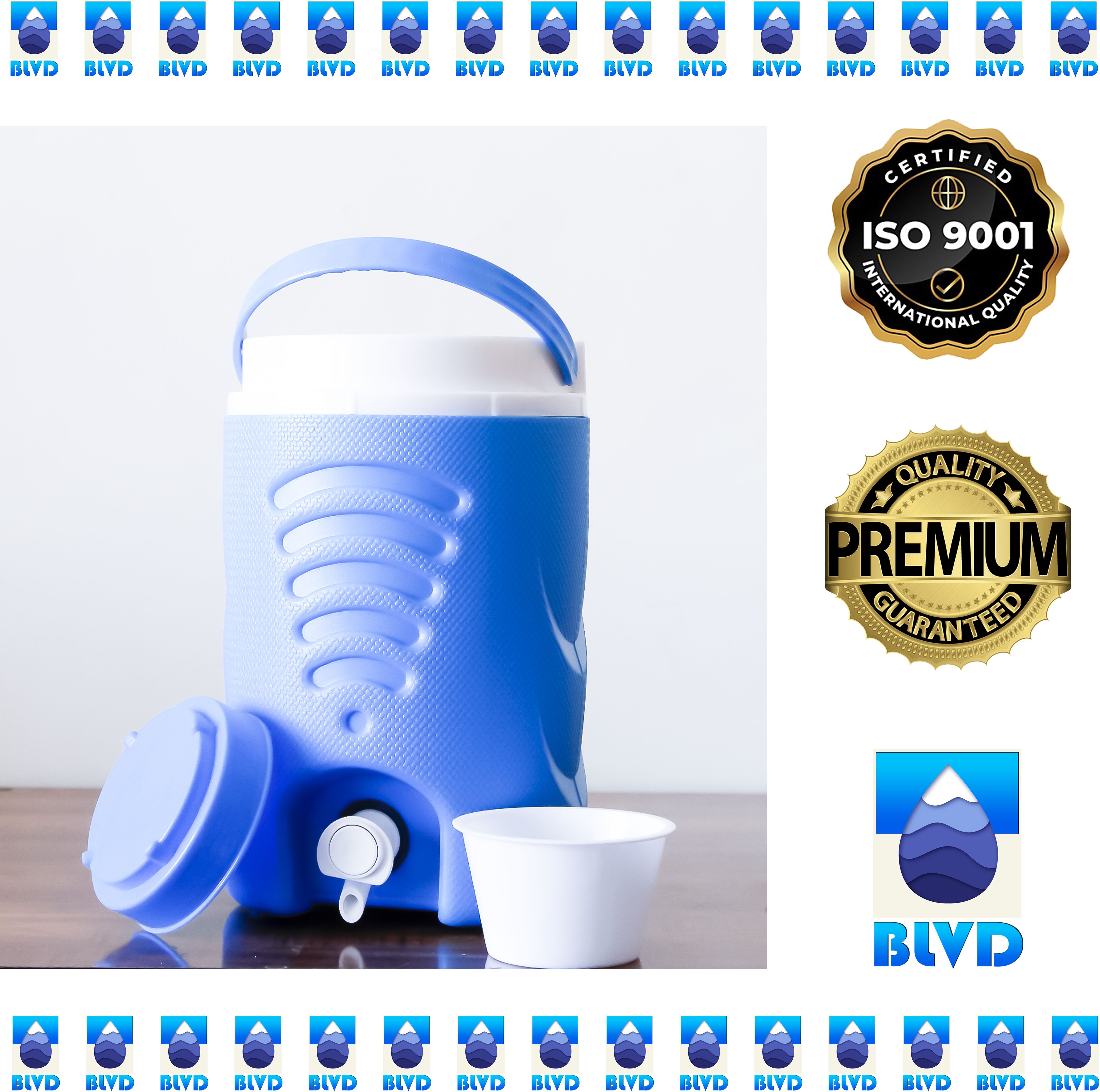 5 Liter Blue Jar Jug 5 L Drum