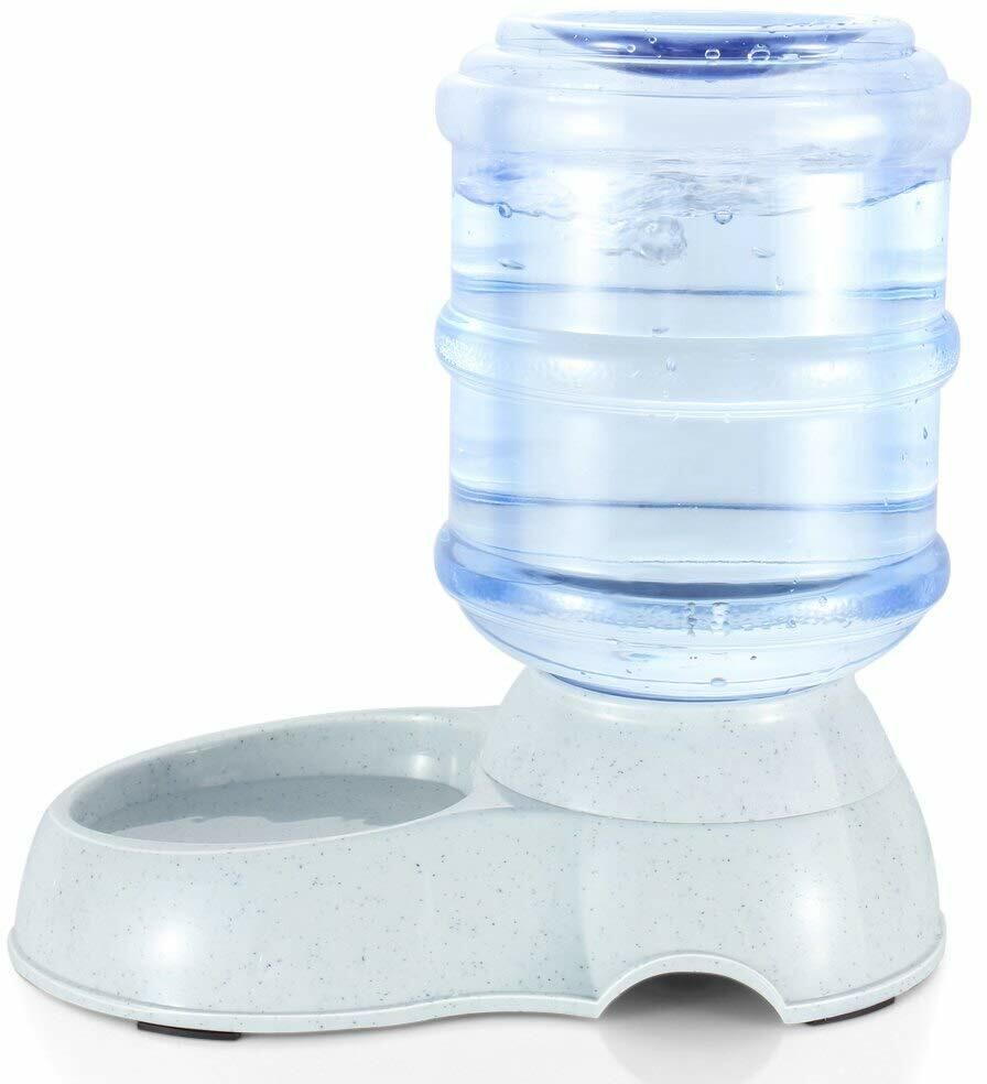 Round Plastic Pet Bowl & Bottle (3.5 ml Multicolor) Plastic Pet Bowl & Bottle-image-44