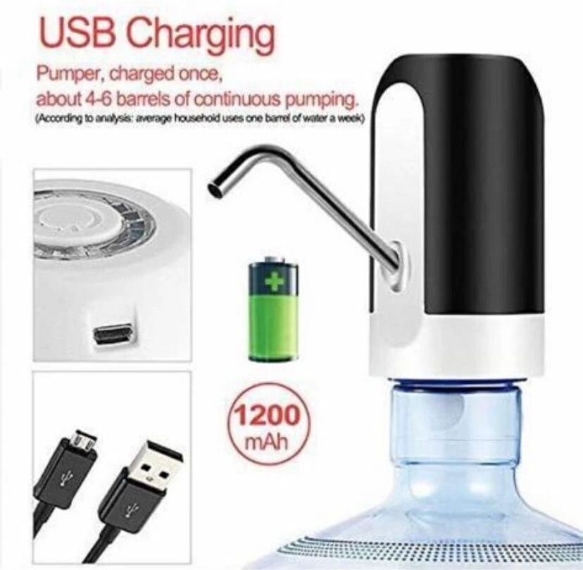 Automatic Rechargeable Water Dispenser Pump atm54 Bottled Water Dispenser-image-1