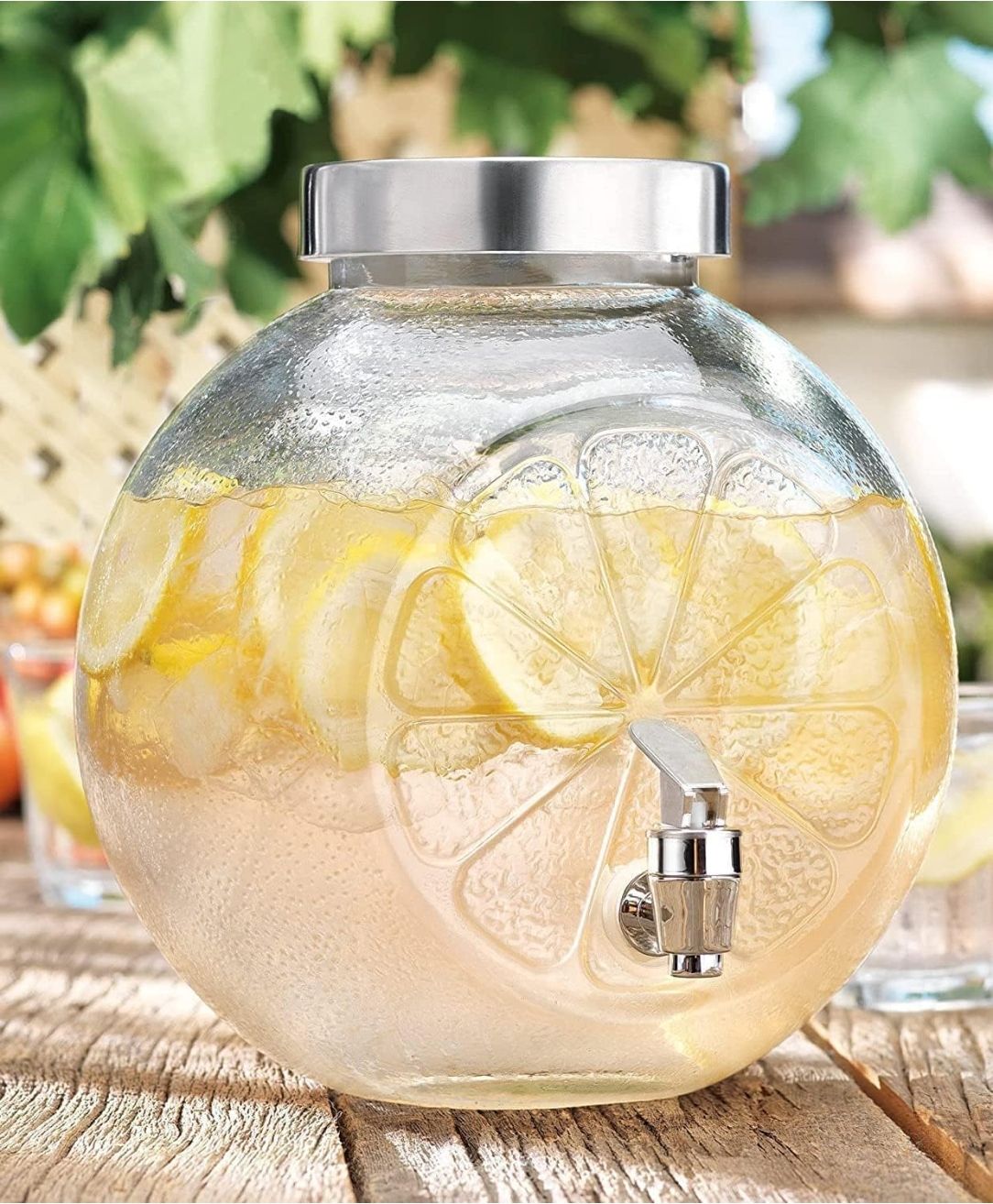 spnk Lemon Jar Detox Water Mason Dispenser With Tap 5 Litre Bottom Loading Water Dispenser-picture-47