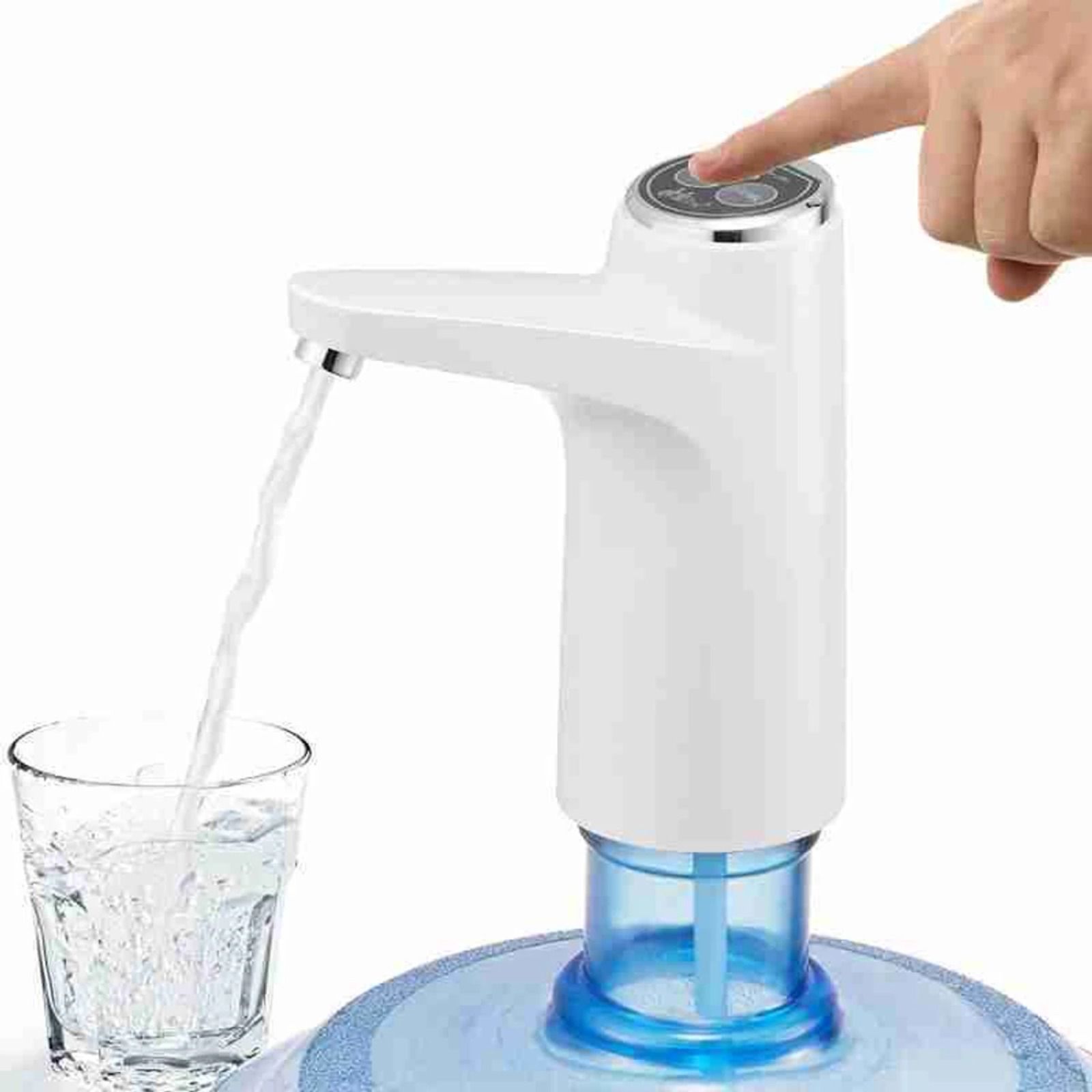 Automatic Touch Sensor Water Dispenser Pump USB Rechargeable Bottle Pump Bottled Water Dispenser-image-46