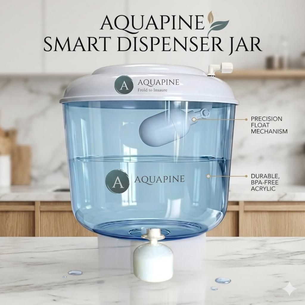 aquapine UNIVERSAL RO WATER DISPENSER AUTOMATIC JAR WITH FLOAT VALVES Bottom Loading Water Dispenser-picture-11