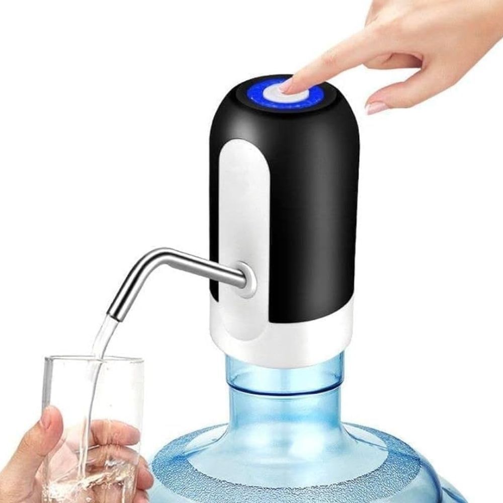 comfortinglives USB Powered Water Bottle Pump with Stainless Steel Pipe and Silicone Tube Bottled Water Dispenser-picture-6