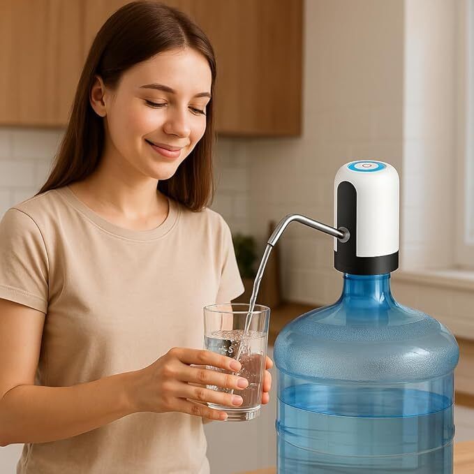 goodina Automatic Wireless Water Can Dispenser Pump for 20 Litre Bottle Can Bottom Loading Water Dispenser-picture-16