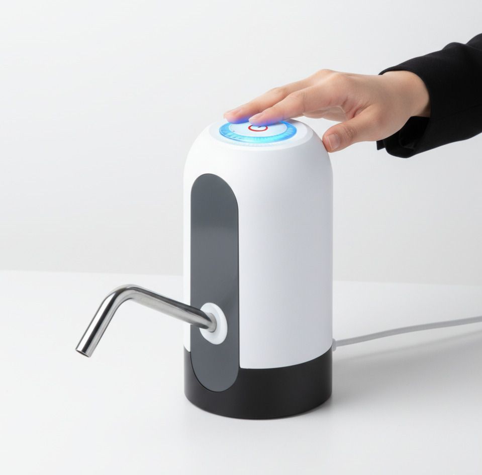 Automatic Water Dispenser Pump for 20L Bottle | USB Rechargeable Bottled Water Dispenser-image-42