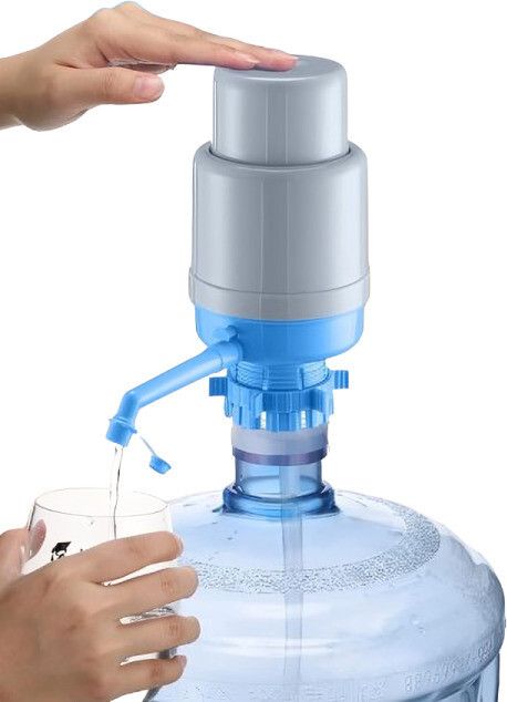 Manual Jumbo Size Hand Press Water Dispenser Pump for 20 Litre Bottles and Cans, Bottom Loading Water Dispenser