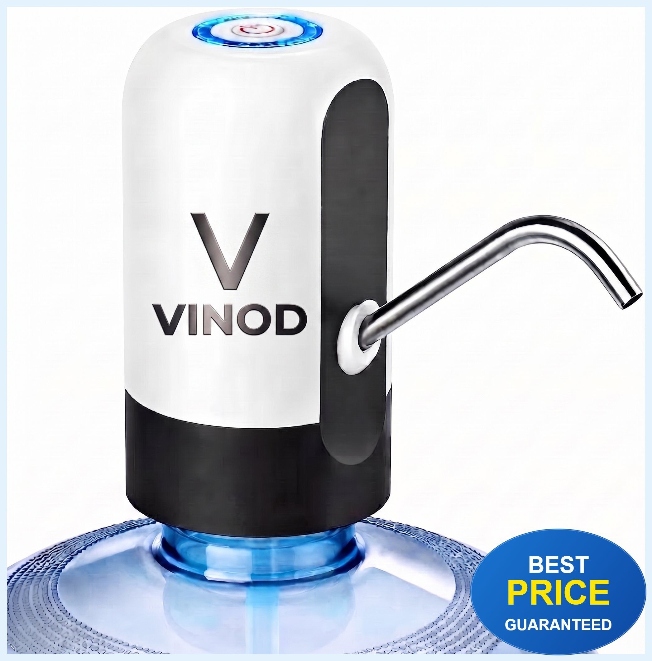 vinodex Automatic Water Dispenser Pump USB Rechargeable for 20L Jar Bottom Loading Water Dispenser-picture-14