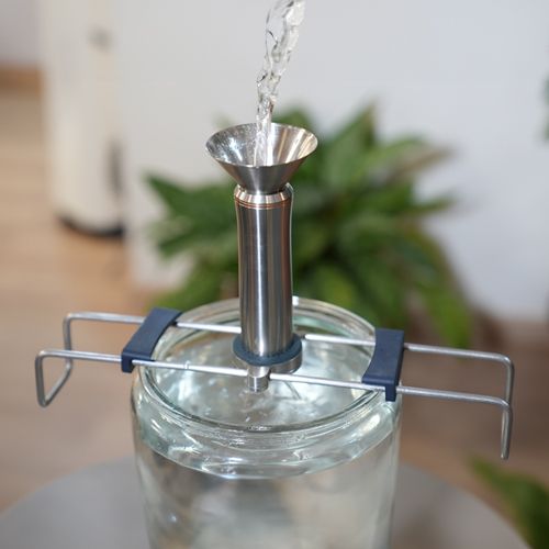 Vessel Mount | Premium Stainless Steel Mount for Yami device | Secure Fit Bottom Loading Water Dispenser-image-1