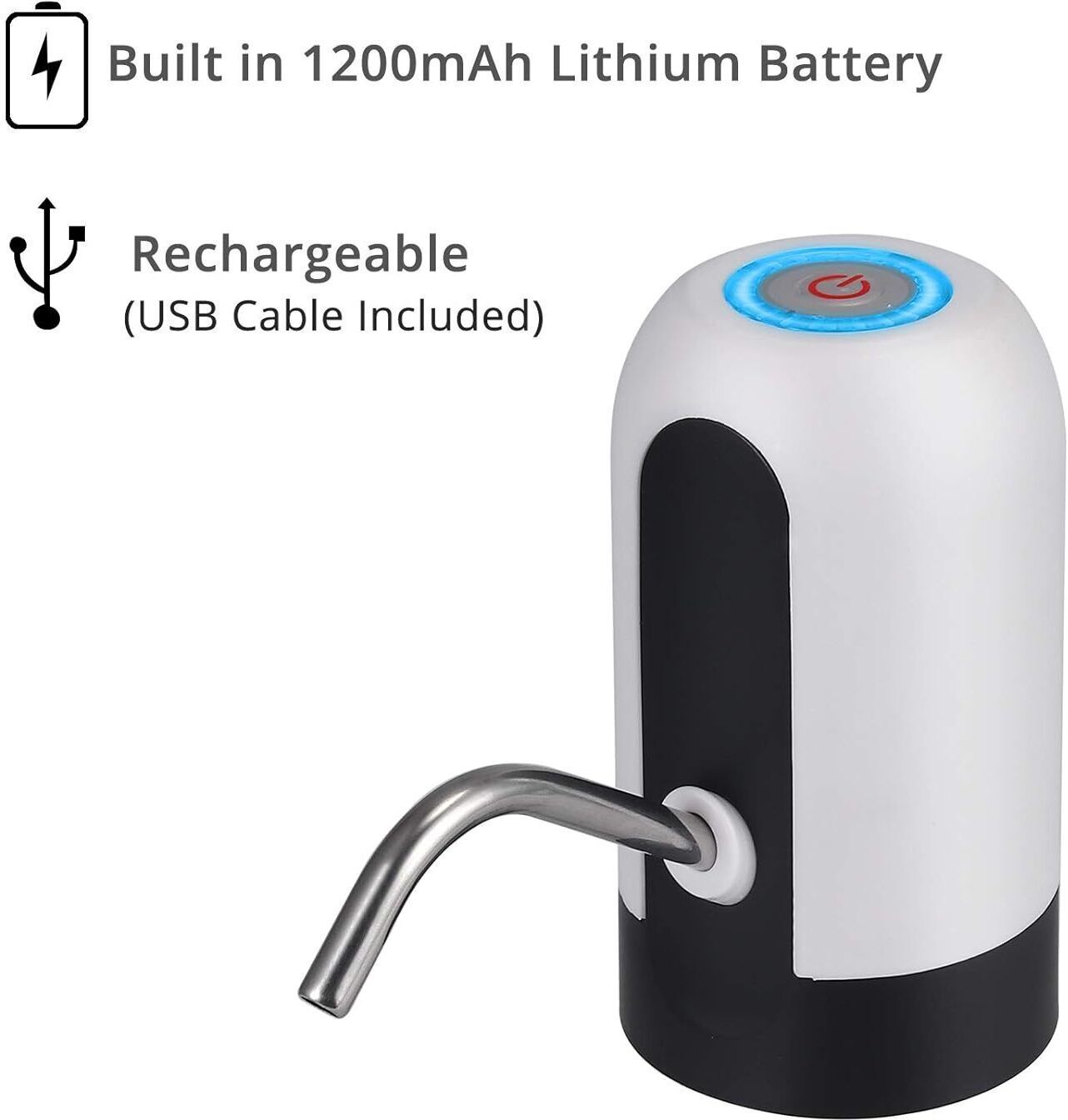 xydrozen Automatic Water Dispenser Pump for 20 Litre Bottle Can bnm129 Bottled Water Dispenser-picture-24