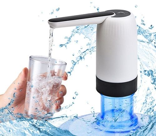 Rechargeable automatic water dispenser for 20Liters water can pump Bottled Water Dispenser-image-40