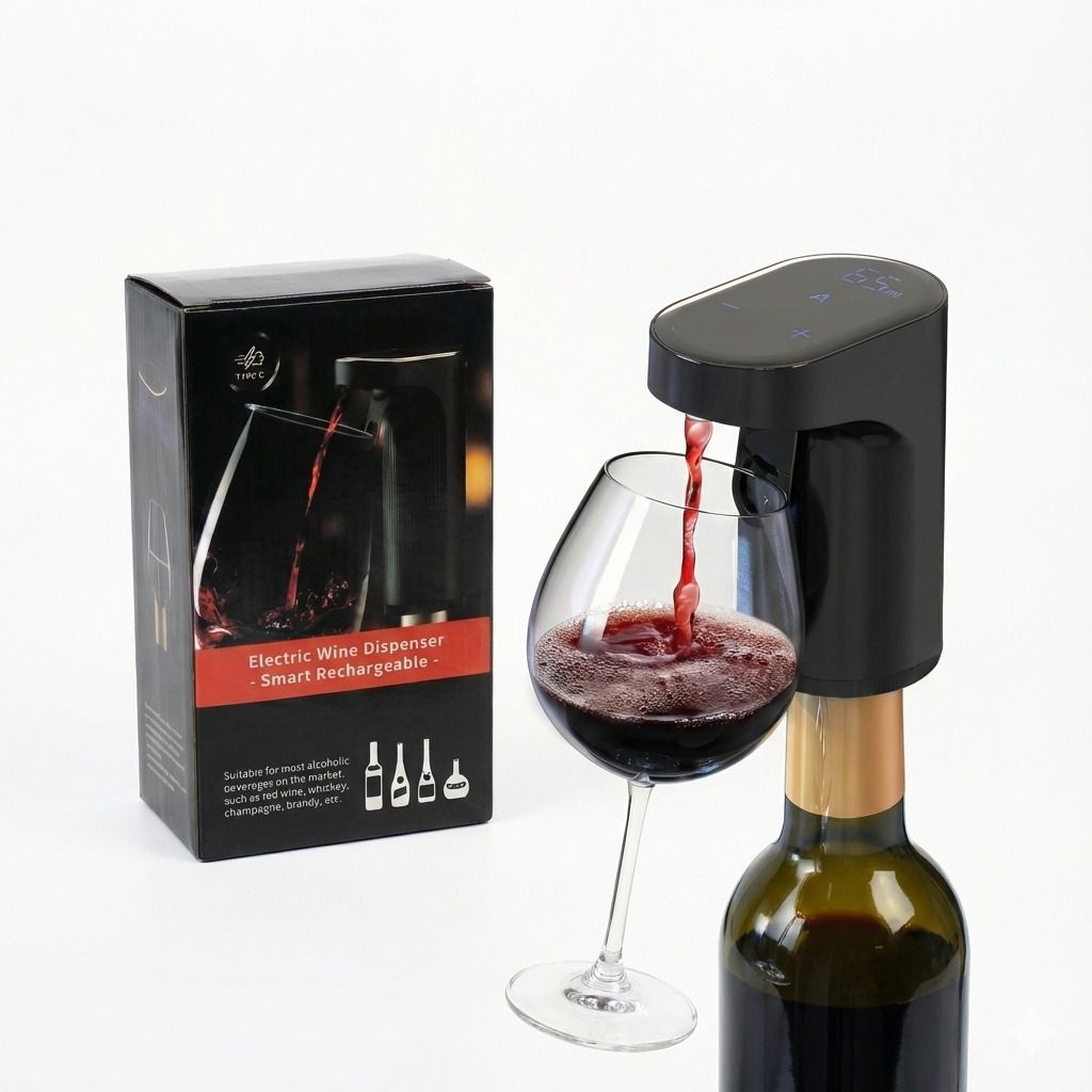zoobe enterprise Portable Wine Dispenser Bottles Smooth Pour & Freshness Lock Bottled Water Dispenser-picture-15