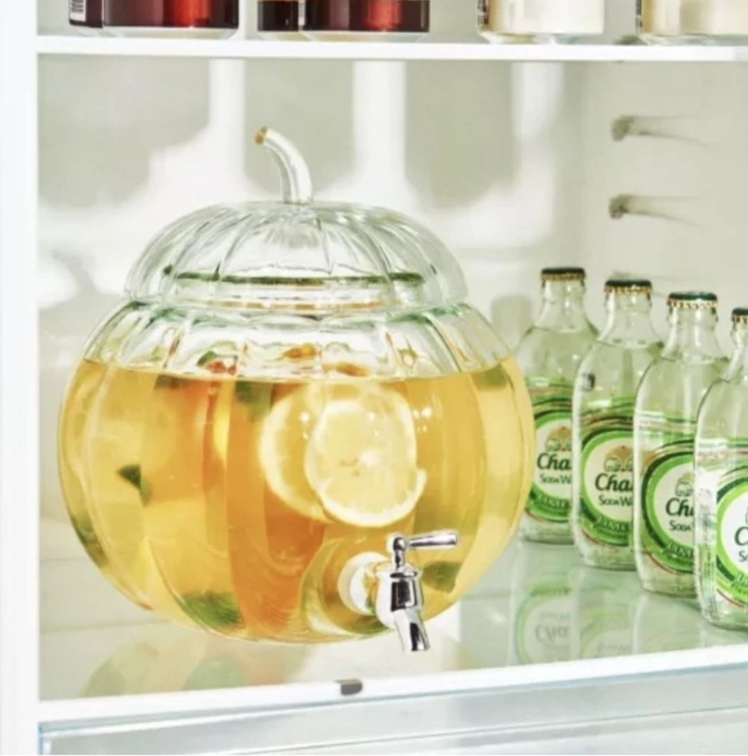 dsrpc Glass Drink Dispenser With Tap, 6 L |Rust Proof &Leack Proof Baverages Dispenser Bottom Loading Water Dispenser-picture-23