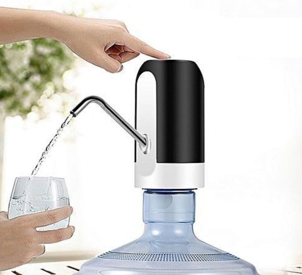 comfortinglives Water Can Dispenser Pump for 20 Litre Bottle with Food Grade Silicone Hose Bottled Water Dispenser-picture-30