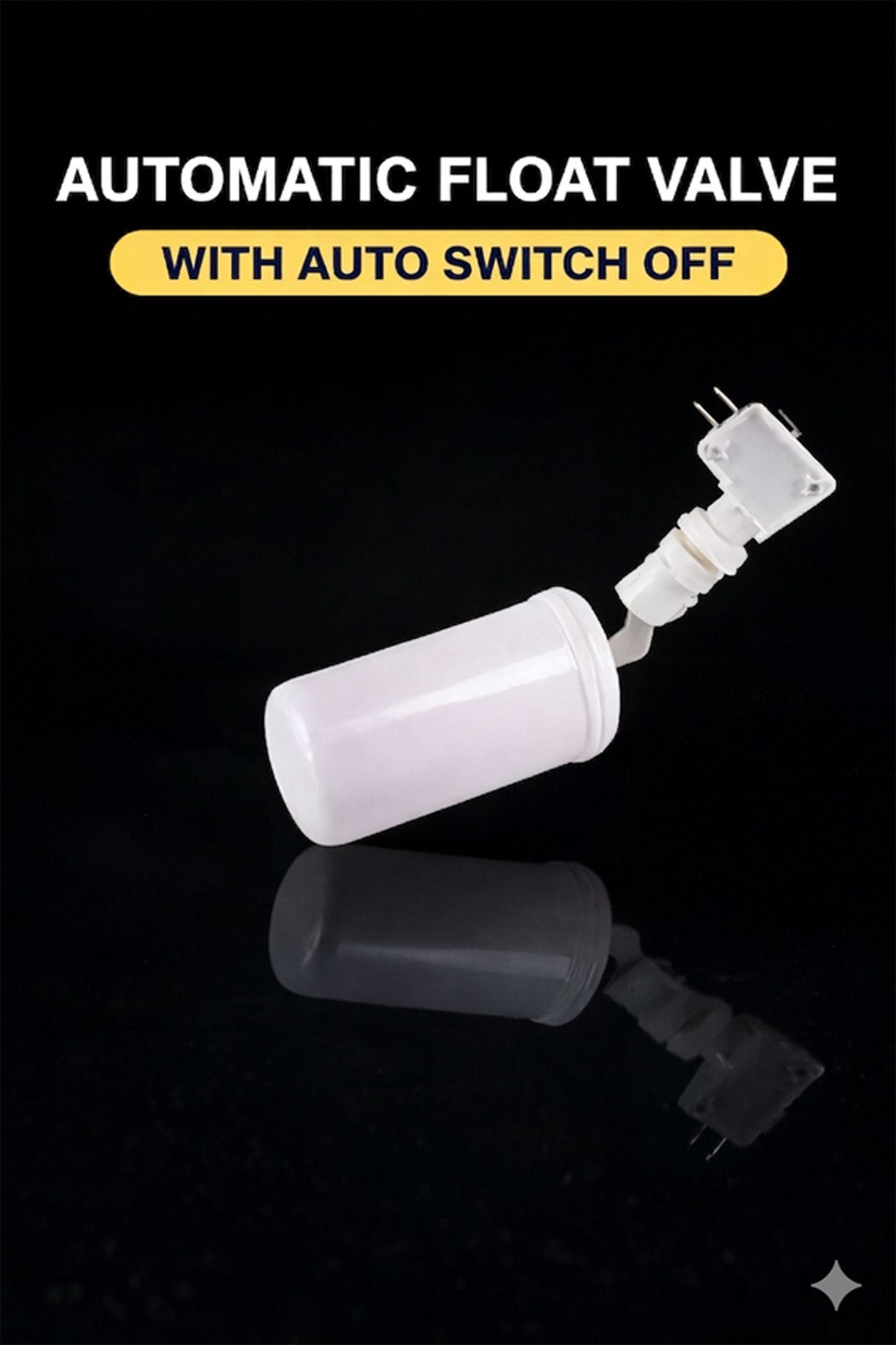 (Pack of 1) Auto Shut-Off Float Valve | Automatic Water Level Control Valve 01 Media Filter Cartridge-image-1