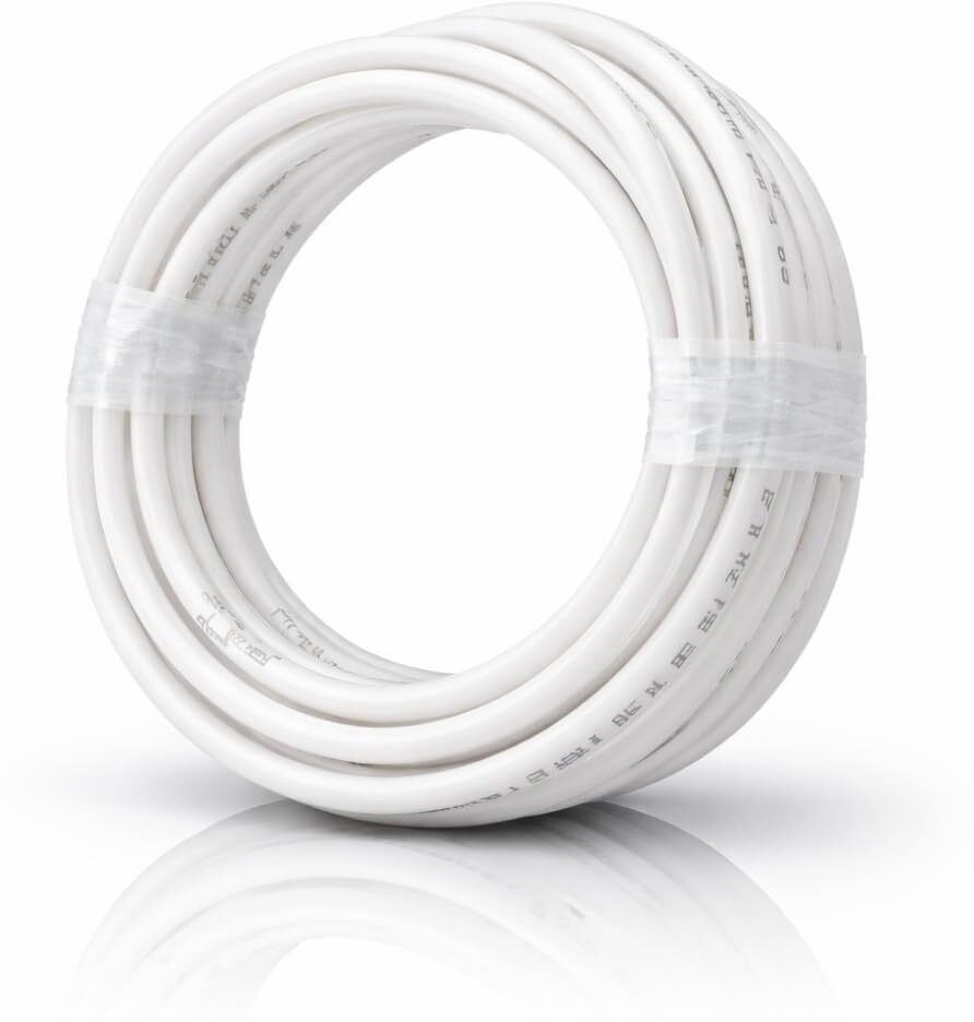 letino pure RO Pipe 1/4 Inch (5 Meter) | Food Grade Tube for Water Purifier Solid Filter Cartridge-picture-0