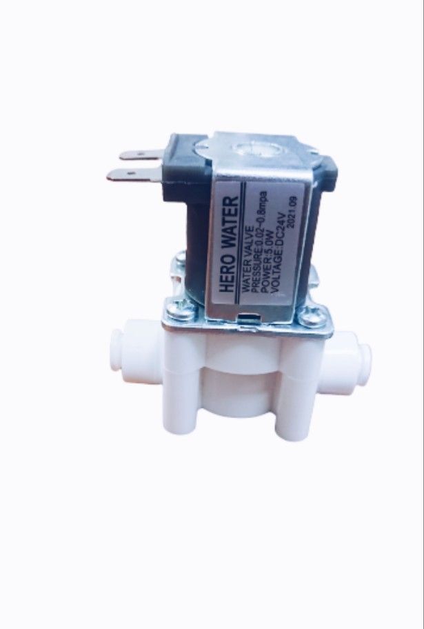 Hero Solenoid Valve 24V DC Compatible with All Types of Water Purifiers Solid Filter Cartridge