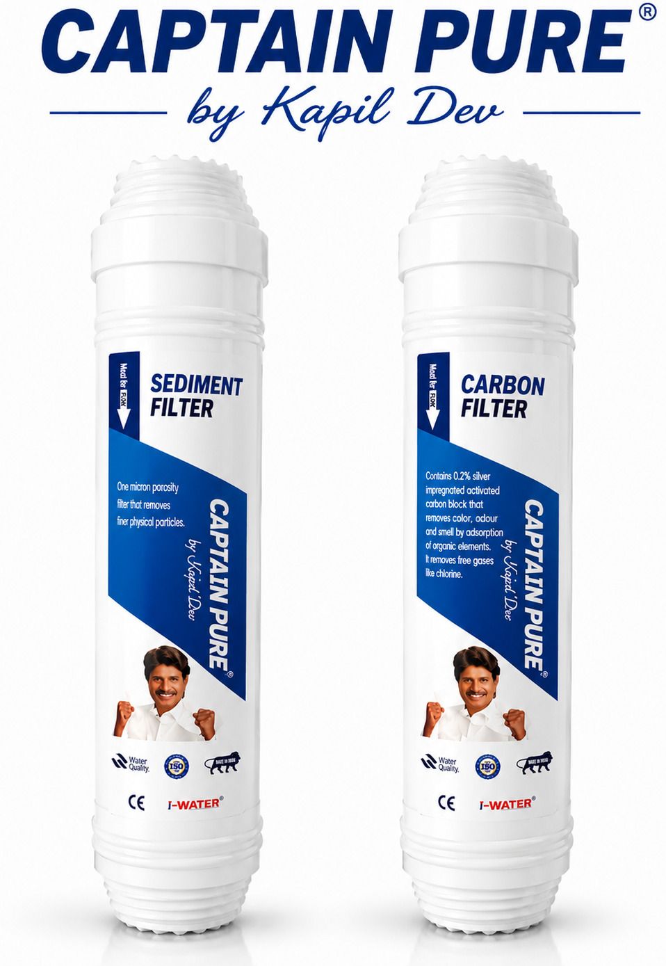 captain pure CARBON SEDIMENT FILTER CANDLE INLINE CARTRIDGE FOR ALL RO SYSTEM Solid Filter Cartridge-picture-29