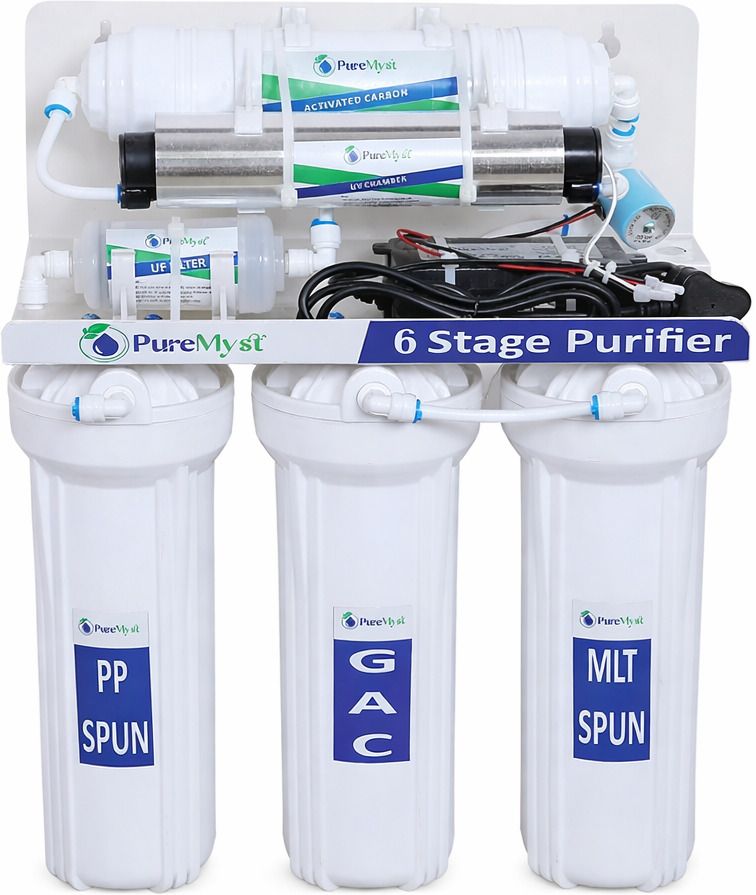 puremyst by puremyst 6-Stage Without RO Water Purifier With Active Carbon UV UF For Municipal Water Solid Filter Cartridge-picture-10