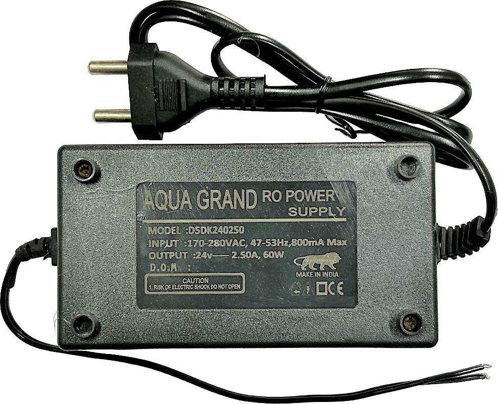 BALRAMA RO SMPS Power Supply Adapter 24V 2.5A Adaptor Water Purifiers 24 Volt 2.5 Amp 60 Watts PSU