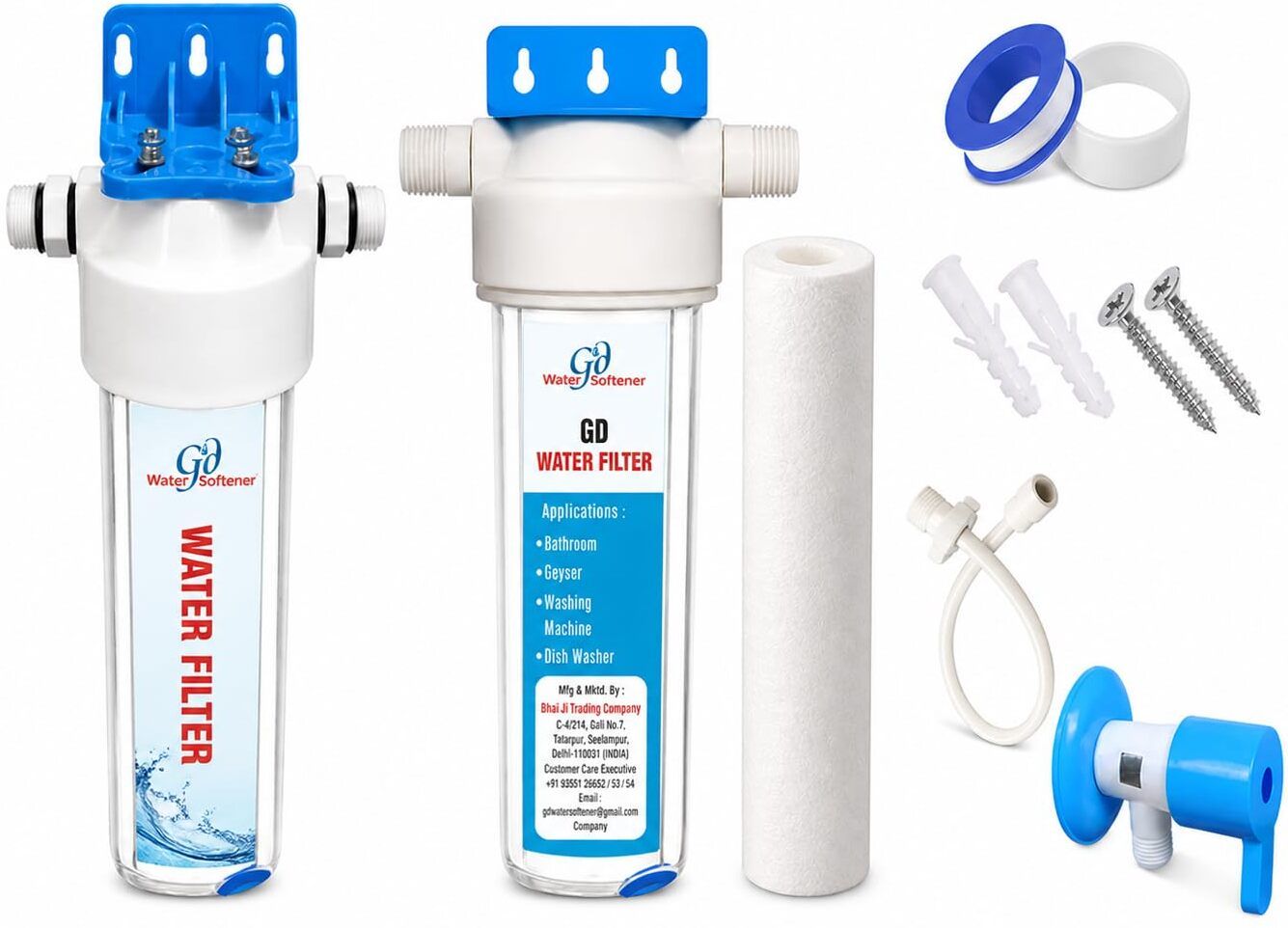 gd water Prefilter For RO/Washing Machine/Dish Washer/Geyser Solid Filter Cartridge Solid Filter Cartridge-picture-29