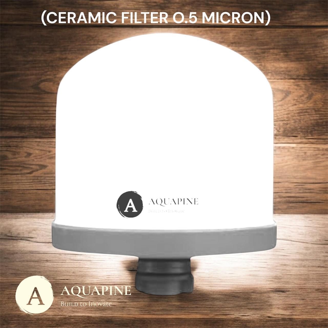 aquapine by aquapine A CERAMIC DOME FILTER OF MINERAL POT NON ELECTRIC WATER PURIFIER Solid Filter Cartridge-picture-22