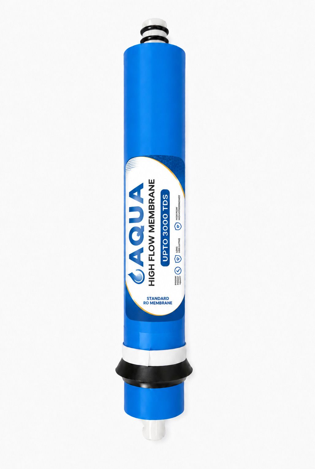 100 GPD High Flow RO Membrane for All RO Filters | Up to 3000 TDS for Hard Water Solid Filter Cartridge-image-18