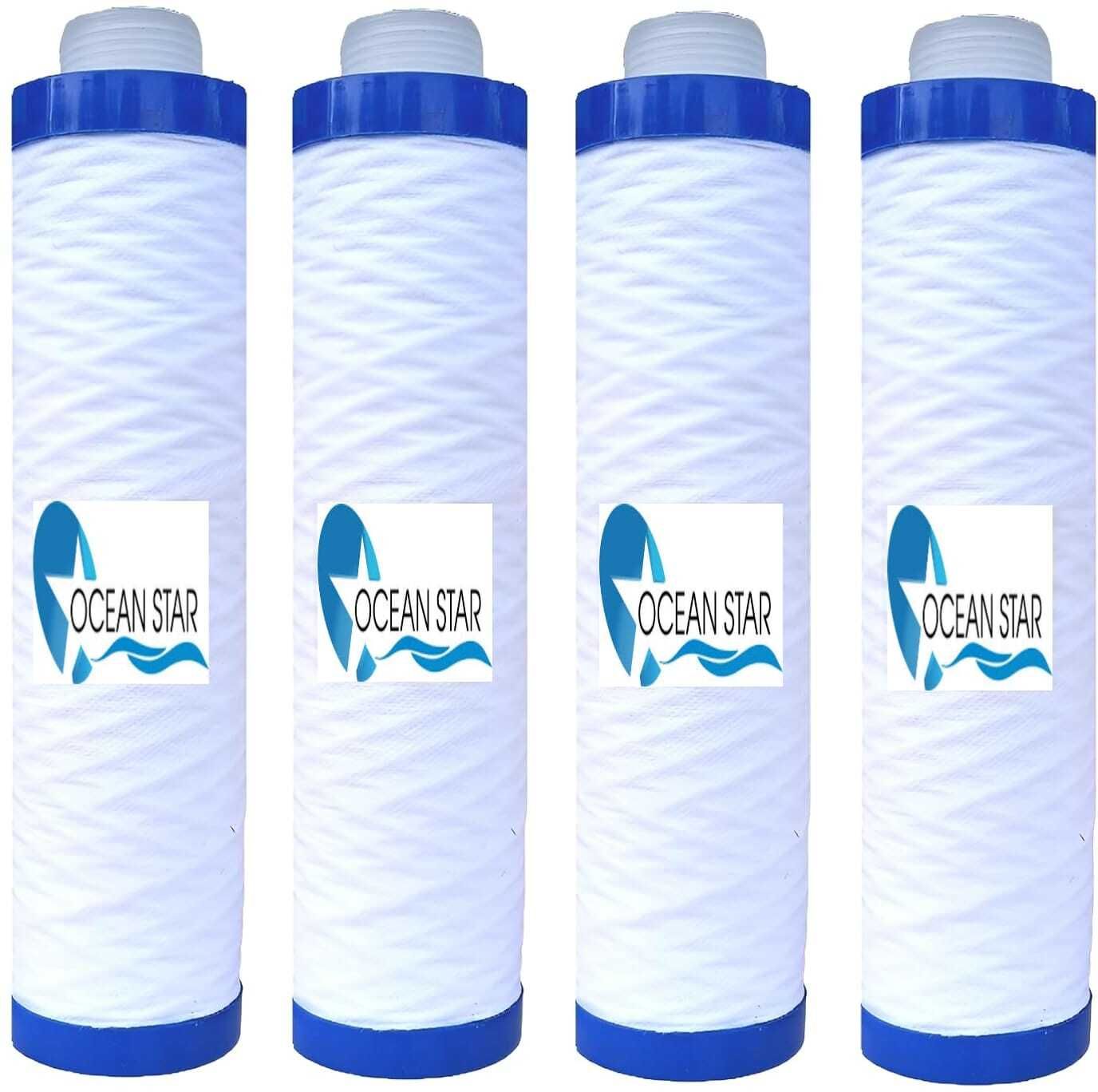 Pre Filter 9 inch PP Yarn Wound Filter (120 Grams) Threaded Candle Cartridge Wound Filter Cartridge