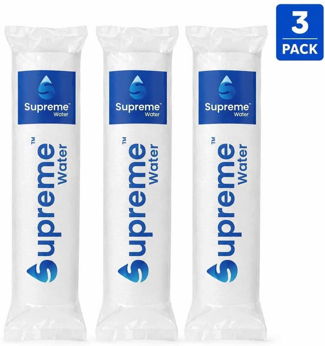 supreme water by supreme water Premium PP Water Filter Candle 3 PCS Solid Filter Cartridge-picture-13