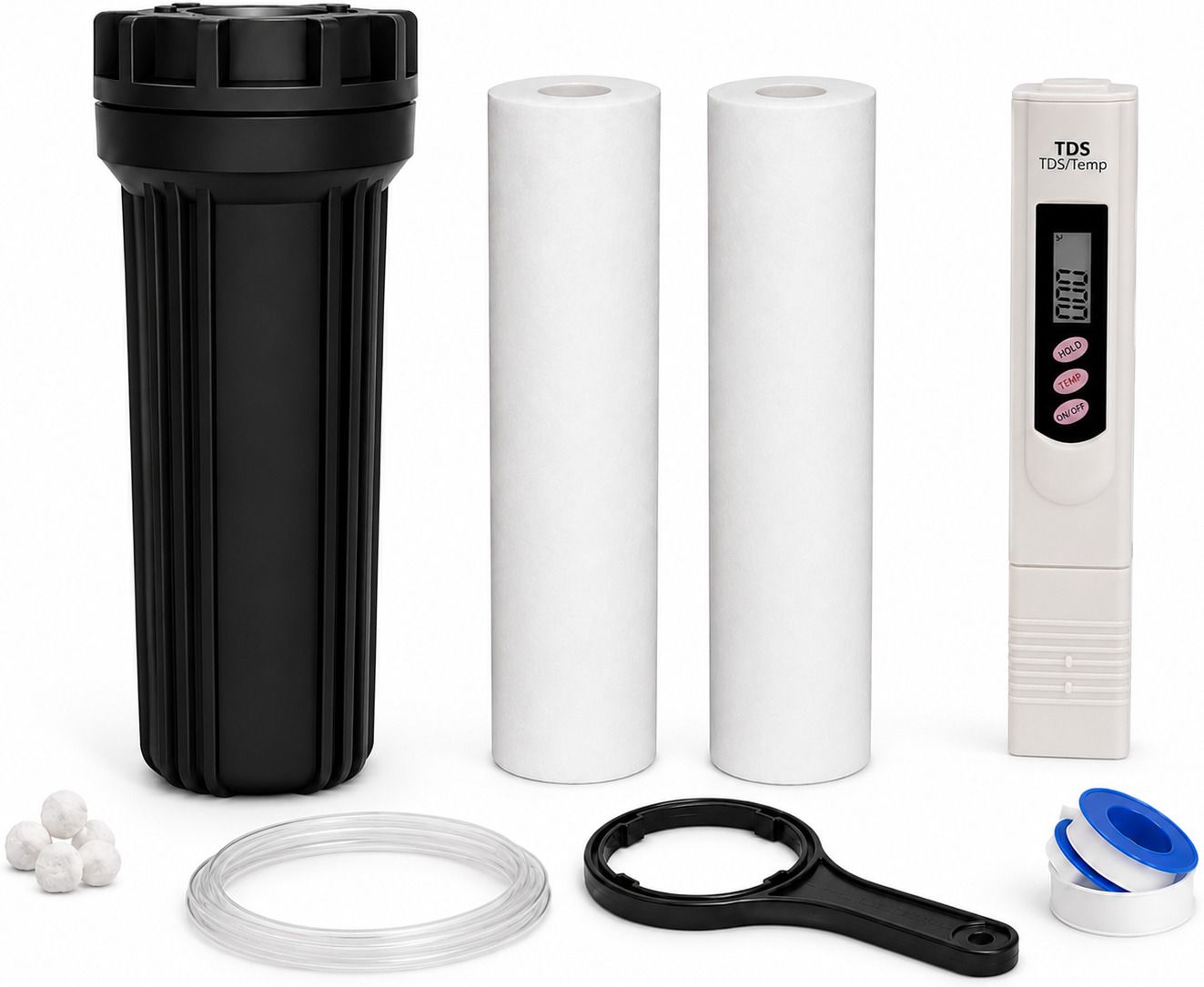 shivam enterprise 10 Inch Sediment Filter Set with TDS Meter Solid Filter Cartridge-picture-38