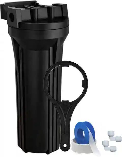mgshop 10 Inch Single Pre Filter Housing Kit RO Pre Filter Housing Kit Solid Filter Cartridge-picture-13