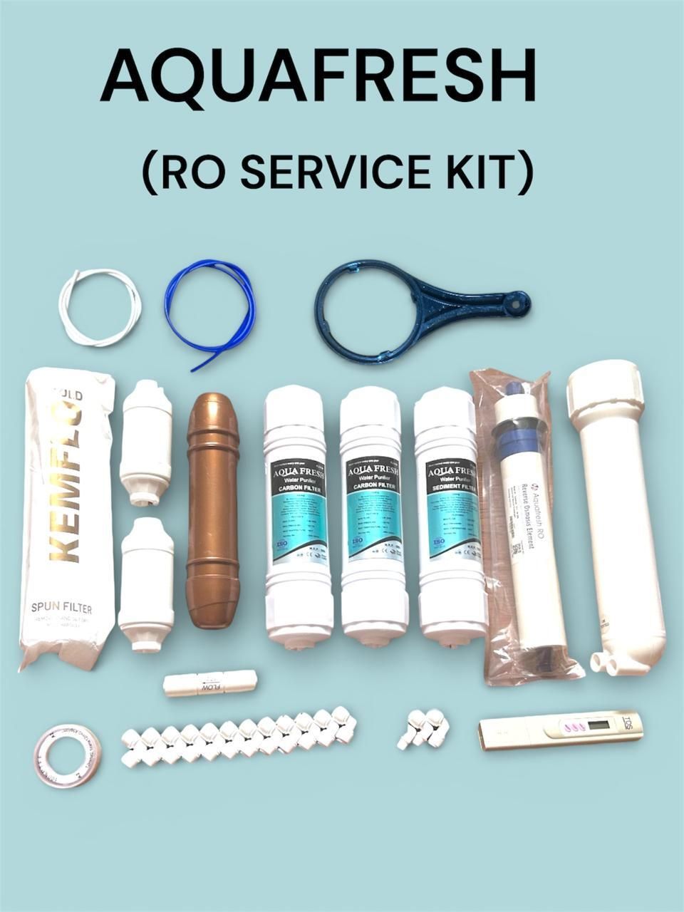 aquafresh by aquafresh A RO KIT 2000 TDS MEMBRANE,SEDIMENT CARBON,UF,MINERAL COPPER for RO Water FILTER Solid Filter Cartridge-picture-32