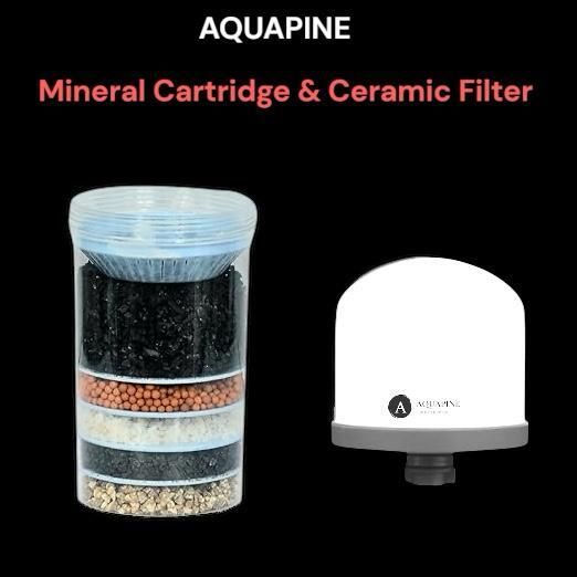 Replacement CERAMIC & MINERAL CARTRIDGE FOR GRAVITY BASED MINERAL WATER PURIFIER Media Filter Cartridge